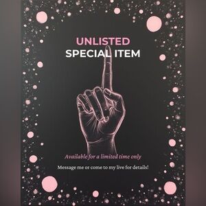 Unlisted Special Item LIVE
